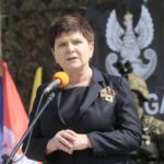 Przysięga żołnierzy 10. Świętokrzyskiej Brygady Obrony Terytorialnej. Wicepremier Beata Szydło / Marzena Mąkosa / Radio Kielce