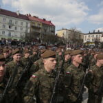 Przysięga żołnierzy 10. Świętokrzyskiej Brygady Obrony Terytorialnej / Marzena Mąkosa / Radio Kielce