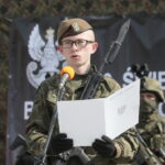 Przysięga żołnierzy 10. Świętokrzyskiej Brygady Obrony Terytorialnej / Marzena Mąkosa / Radio Kielce