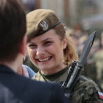 Przysięga żołnierzy 10. Świętokrzyskiej Brygady Obrony Terytorialnej / Marzena Mąkosa / Radio Kielce