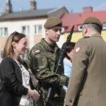 Przysięga żołnierzy 10. Świętokrzyskiej Brygady Obrony Terytorialnej / Marzena Mąkosa / Radio Kielce