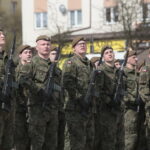 Przysięga żołnierzy 10. Świętokrzyskiej Brygady Obrony Terytorialnej / Marzena Mąkosa / Radio Kielce