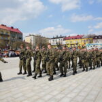 Przysięga żołnierzy 10. Świętokrzyskiej Brygady Obrony Terytorialnej / Marzena Mąkosa / Radio Kielce