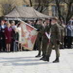Przysięga żołnierzy 10. Świętokrzyskiej Brygady Obrony Terytorialnej / Marzena Mąkosa / Radio Kielce