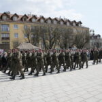 Przysięga żołnierzy 10. Świętokrzyskiej Brygady Obrony Terytorialnej / Marzena Mąkosa / Radio Kielce