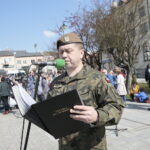 Przysięga żołnierzy 10. Świętokrzyskiej Brygady Obrony Terytorialnej / Marzena Mąkosa / Radio Kielce