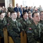 Ostrowiec Świętokrzyski, Sanktuarium Miłosierdzia Bożego. Msza święta z udziałem żołnierzy WOT / Emilia Sitarska / Radio Kielce