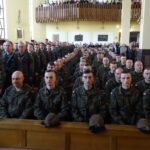 Ostrowiec Świętokrzyski, Sanktuarium Miłosierdzia Bożego. Msza święta z udziałem żołnierzy WOT / Emilia Sitarska / Radio Kielce