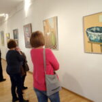 Wernisaż prac Jerzego Tyburskiego / Emilia Sitarska / Radio Kielce