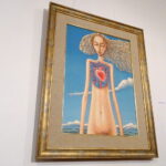 Wernisaż prac Jerzego Tyburskiego / Emilia Sitarska / Radio Kielce