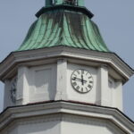 Zegar na wieży kolegiaty pw. Michała Archanioła / Emilia Sitarska / Radio Kielce