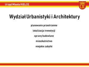 Kielce. Reorganizacja Urzędu Miasta Kielce - schemat / Urząd Miasta Kielce