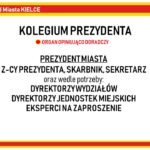 Kielce. Reorganizacja Urzędu Miasta Kielce - schemat / Urząd Miasta Kielce