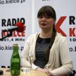 Studio Polityczne Radia Kielce. Na zdjęciu: Małgorzata Fogiel-Litwinek, Kukiz’15 / Robert Felczak / Radio Kielce