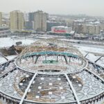 Prace przy budowie dworca PKS w styczniu 2019 / Jarosław Kubalski / Radio Kielce