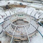 Prace przy budowie dworca PKS w styczniu 2019 / Jarosław Kubalski / Radio Kielce