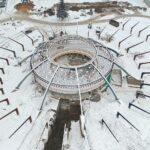 Prace przy budowie dworca PKS w styczniu 2019 / Jarosław Kubalski / Radio Kielce