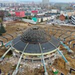 Listopad 2018. Dwa miesiące po rozpoczęciu prac rozbiórkowych / Jarosław Kubalski / Radio Kielce