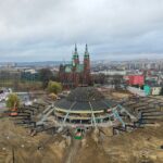 Listopad 2018. Dwa miesiące po rozpoczęciu prac rozbiórkowych / Jarosław Kubalski / Radio Kielce