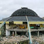 Listopad 2018. Dwa miesiące po rozpoczęciu prac rozbiórkowych / Jarosław Kubalski / Radio Kielce