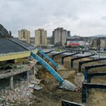 Listopad 2018. Dwa miesiące po rozpoczęciu prac rozbiórkowych / Jarosław Kubalski / Radio Kielce