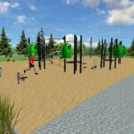 Włoszczowa. Wizualizacja Centrum Aktywności Sportowej / Urząd Miasta i Gminy Włoszczowa