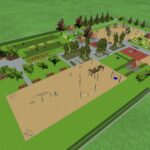 Włoszczowa. Wizualizacja Centrum Aktywności Sportowej / Urząd Miasta i Gminy Włoszczowa