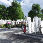 Włoszczowa. Wizualizacja Rynku / Urząd Miasta i Gminy Włoszczowa