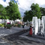 Włoszczowa. Wizualizacja Rynku / Urząd Miasta i Gminy Włoszczowa