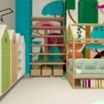 Kielce. Wizualizacje przebudowy Świetlicy Oddziału Onkologii i Hematologii Dziecięcej w Wojewódzkim Szpitalu Zespolonym / mat. wykonawcy