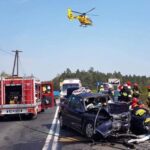 Moskorzew. Wypadek na DK 78 / PSP Włoszczowa