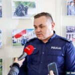 Kielce. Konferencja „Europejskie struktury policyjne na przestrzeni 100 lat”. Na zdjęciu: Piotr Zalewski - Komendant Miejski Policji w Kielcach / świętokrzyska policja