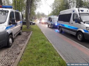 Udaremniona ustawka pseudokibiców / Komenda Wojewódzka Policji w Kielcach