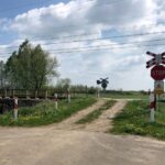 Rowerowa majówka z Radiem Kielce - Żółty szlak rowerowy dookoła Sandomierza "Sandomierskie krajobrazy". Na zdjęciu: droga do Trześni / Radio Kielce