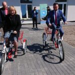 Prezentacja trójkołowych rowerów / Ewa Pociejowska-Gawęda / Radio Kielce