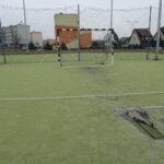 Jędrzejów. Kompleks sportowy przy pływalni miejskiej / Ewa Pociejowska - Gawęda / Radio Kielce