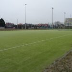 Jędrzejów. Kompleks sportowy przy pływalni miejskiej / Ewa Pociejowska - Gawęda / Radio Kielce