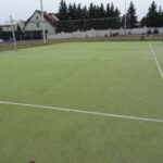 Jędrzejów. Kompleks sportowy przy pływalni miejskiej / Ewa Pociejowska - Gawęda / Radio Kielce