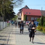 Jędrzejów. Święcenie pokarmów w klasztorze cystersów / Ewa Pociejowska - Gawęda / Radio Kielce