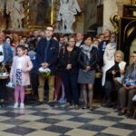 Jędrzejów. Święcenie pokarmów w klasztorze cystersów / Ewa Pociejowska - Gawęda / Radio Kielce