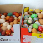 Rozdawanie paczek na Święta Wielkanocne osobom potrzebującym / Ewa Pociejowska-Gawęda / Radio Kielce