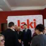 Małogoszcz. Wizyta Patryka Jakiego / Michał Kita / Radio Kielce