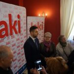 Małogoszcz. Wizyta Patryka Jakiego / Michał Kita / Radio Kielce