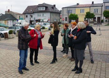 Róża Thun spotkała się z mieszkańcami Końskich, Chęcin i Jędrzejowa / Michał Kita / Radio Kielce