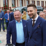 Radoszyce. Spotkanie z Patrykiem Jakim, kandydatem Zjednoczonej Prawicy do Parlamentu Europejskiego / Michał Kita / Radio Kielce