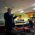 Spotkanie przedsiębiorców w KPT w sprawie programu „Szybka Ścieżka” Narodowego Centrum Badań i Rozwoju. Na zdjęciu Andrzej Izworski - ekspert / Mateusz Kaczmarczyk / Radio Kielce