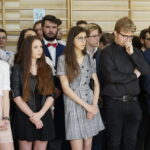 Zakończenie roku szkolnego klas maturalnych w IV LO w Kielcach / Piotr Kwaśniewski / Radio Kielce