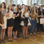 Zakończenie roku szkolnego klas maturalnych w IV LO w Kielcach / Piotr Kwaśniewski / Radio Kielce