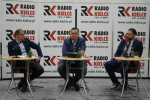 Studio Polityczne Radia Kielce / Robert Felczak / Radio Kielce