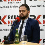 Studio Polityczne Radia Kielce. Na zdjęciu: Marek Kowalski, Nowoczesna / Robert Felczak / Radio Kielce